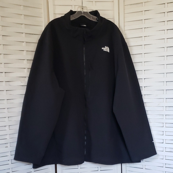 The North Face Men's Classic Black Raincoat Full Zip Size 4X - Picture 1 of 7